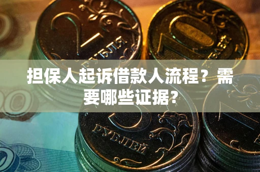 北京担保人起诉借款人流程?需要哪些证据? 北京担保人起诉借款人流程?需要哪些证据?